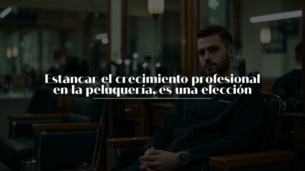 Estancar el crecimiento profesional en la peluquería, es una elección
